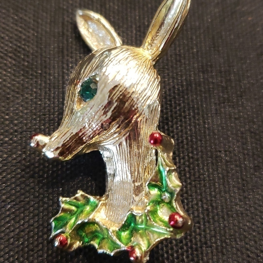 Gerry set of 2 Christmas pins - Picture 6 of 6